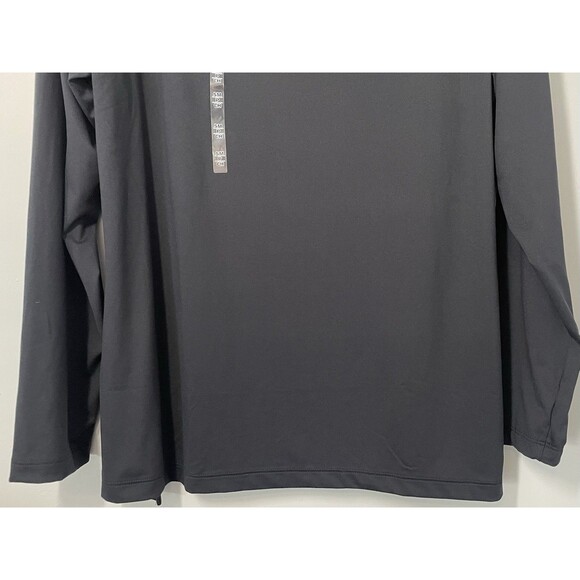 Under Armour V-Neck Meridian Long sleeve Longline Shirt Women’s S Black LooseFit - Picture 4 of 12